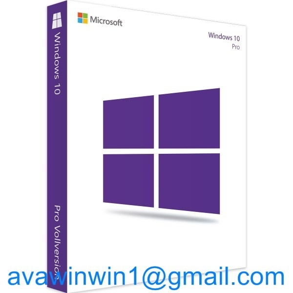 Koreanischer Microsoft Windows-Softwarelizenzschlüssel Windows 10 Pro Retail Box 2 GB RAM 64 Bit 1 GHz fournisseur