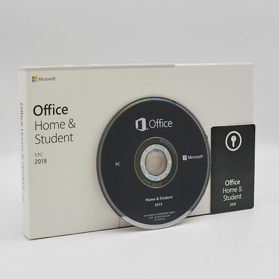 Echtes Haus und Student Medialess Retail Box Microsoft Offices 2019